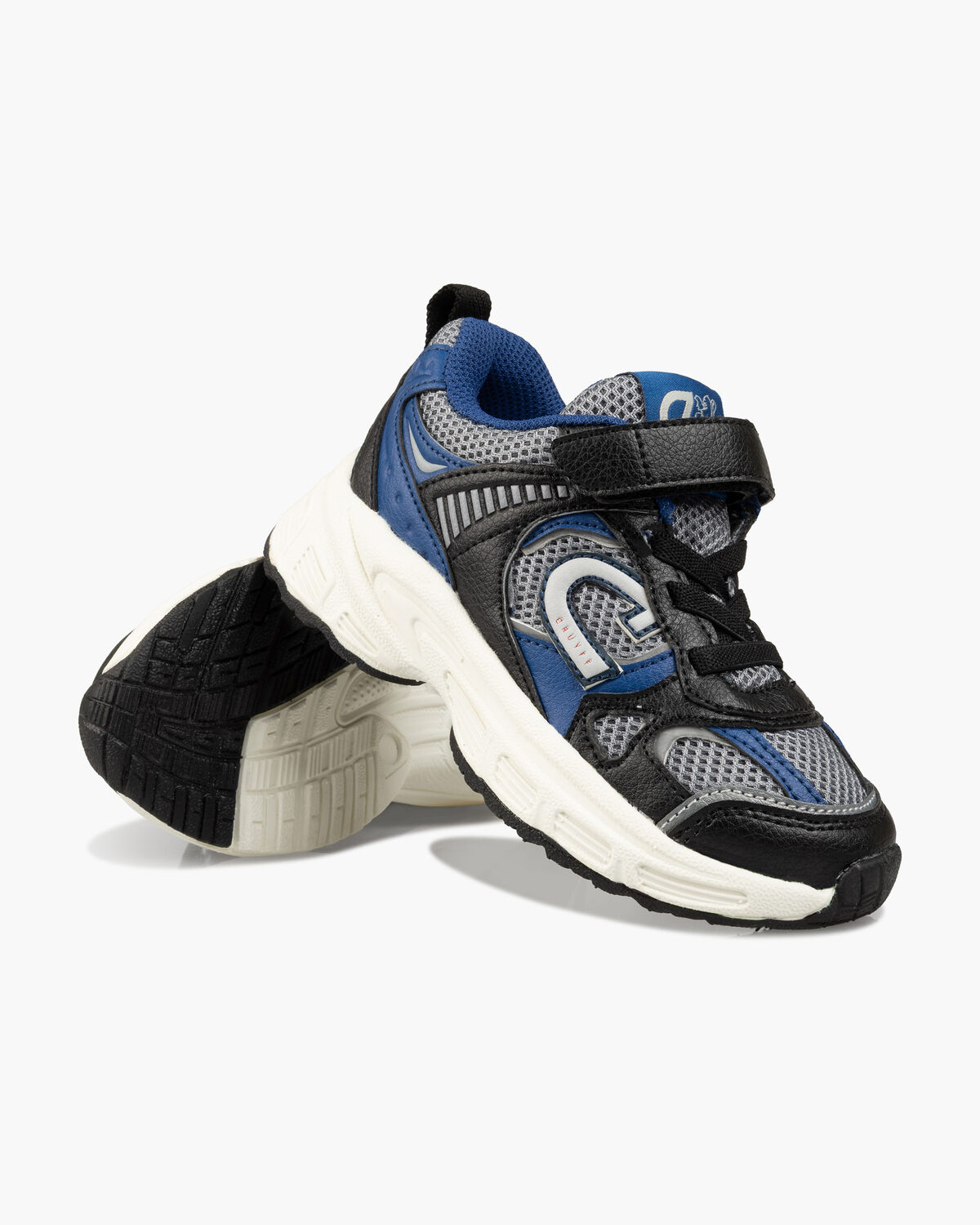 Marti Velcro, Black/Blue, hi-res